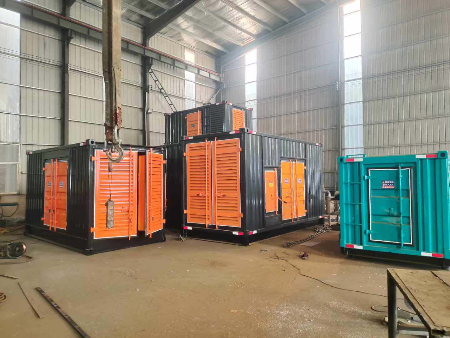 海宁500kw柴油发电机组可以带动多少功率设备？